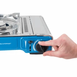 Campingaz Gaskocher 'Camp'Bistro® DLX Stopgaz' Blau/edelstahl 9 Campingaz Gaskocher 'Camp'Bistro® DLX Stopgaz' Blau/edelstahl -Campingaz 4771208 05