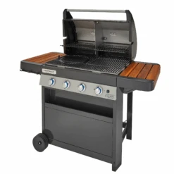 Campingaz Gasgrill '4 Series Dual Heat Classic WLD' Schwarz/holz