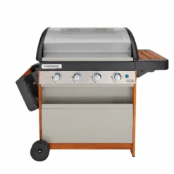 Campingaz Gasgrill '4 Series Dual Heat Woody LX' Silber/holz 7 Campingaz Gasgrill '4 Series Dual Heat Woody LX' Silber/holz -Campingaz 4771291 03