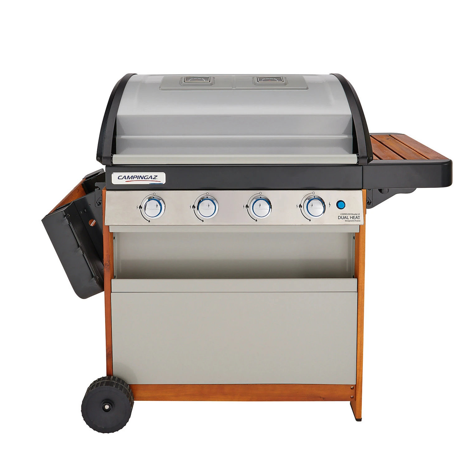 Campingaz Gasgrill '4 Series Dual Heat Woody LX' Silber/holz 3 Campingaz Gasgrill '4 Series Dual Heat Woody LX' Silber/holz – Bild 3