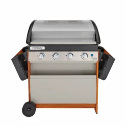 Campingaz Gasgrill '4 Series Dual Heat Woody LX' Silber/holz 8 Campingaz Gasgrill '4 Series Dual Heat Woody LX' Silber/holz -Campingaz 4771291 04