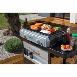 Campingaz Gas-Kontaktgrill 'Plancha L Blue Flame' Silber/schwarz -Campingaz 4771296 04