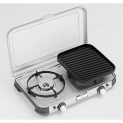Campingaz Camping Kitchen 2 Grill & Go CV, Gaskocher (grau/schwarz, 2x 2kW, Modell 2023) 14 Campingaz Camping Kitchen 2 Grill & Go CV, Gaskocher (grau/schwarz, 2x 2kW, Modell 2023) -Campingaz Campingaz Camping Kitchen 2 Grill Go CV Gaskocher@@1863419 4