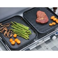 Campingaz Camping Kitchen 2 Grill & Go CV, Gaskocher (grau/schwarz, 2x 2kW, Modell 2023) 18 Campingaz Camping Kitchen 2 Grill & Go CV, Gaskocher (grau/schwarz, 2x 2kW, Modell 2023) -Campingaz Campingaz Camping Kitchen 2 Grill Go CV Gaskocher@@1863419 8