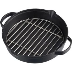 Campingaz Culinary Modular Gusseiserne Pfanne Mit Grillrost (schwarz/edelstahl, Ø 31,6cm) 10 Campingaz Culinary Modular Gusseiserne Pfanne Mit Grillrost (schwarz/edelstahl, Ø 31,6cm) -Campingaz Campingaz Culinary Modular Gusseiserne Pfanne mit Grillrost@@1crcz01f 3