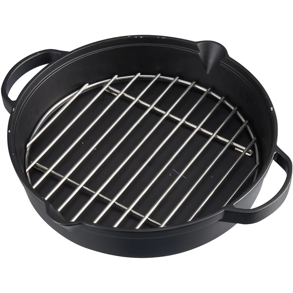 Campingaz Culinary Modular Gusseiserne Pfanne Mit Grillrost (schwarz/edelstahl, Ø 31,6cm) 4 Campingaz Culinary Modular Gusseiserne Pfanne Mit Grillrost (schwarz/edelstahl, Ø 31,6cm) – Bild 4