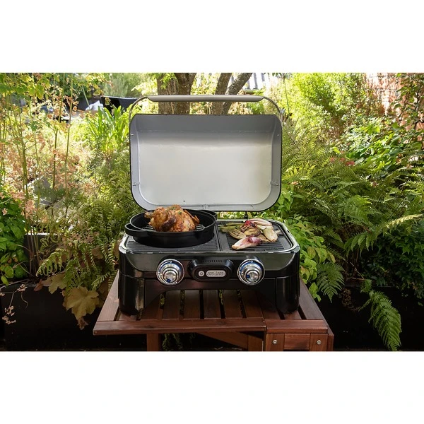 Campingaz Culinary Modular Gusseiserne Pfanne Mit Grillrost (schwarz/edelstahl, Ø 31,6cm) 6 Campingaz Culinary Modular Gusseiserne Pfanne Mit Grillrost (schwarz/edelstahl, Ø 31,6cm) – Bild 6