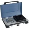 Campingaz Gaskocher 400 SG Caravan, 30mbar (blau/schwarz, Mit Grillplatten)