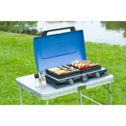 Campingaz Gaskocher 400 SG, 50mbar (blau/schwarz, Mit Grillplatten) 10 Campingaz Gaskocher 400 SG, 50mbar (blau/schwarz, Mit Grillplatten) -Campingaz Campingaz Gaskocher 400 SG 50mbar@@1coc000l 3
