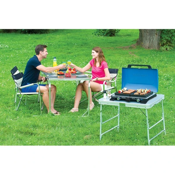 Campingaz Gaskocher 400 SG, 50mbar (blau/schwarz, Mit Grillplatten) 6 Campingaz Gaskocher 400 SG, 50mbar (blau/schwarz, Mit Grillplatten) – Bild 6