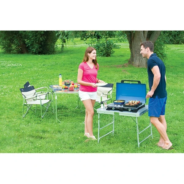 Campingaz Gaskocher 400 SG, 50mbar (blau/schwarz, Mit Grillplatten) 7 Campingaz Gaskocher 400 SG, 50mbar (blau/schwarz, Mit Grillplatten) – Bild 7