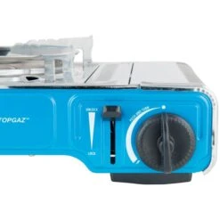 Campingaz Gaskocher Camp'Bistro DLX Stopgaz (silber/blau, 2,2kW Einflammkocher) -Campingaz Campingaz Gaskocher Camp Bistro DLX Stopgaz@@1793417 3