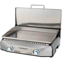 Campingaz Master Plancha EX Edelstahl, Gasgrill (silber, Modell 2020) -Campingaz Campingaz Master Plancha EX Edelstahl Gasgrill@@1crcm00s 2