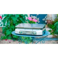 Campingaz Master Plancha EX Edelstahl, Gasgrill (silber, Modell 2020) -Campingaz Campingaz Master Plancha EX Edelstahl Gasgrill@@1crcm00s 4