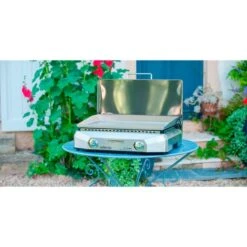 Campingaz Master Plancha EX Edelstahl, Gasgrill (silber, Modell 2020) -Campingaz Campingaz Master Plancha EX Edelstahl Gasgrill@@1crcm00s 5