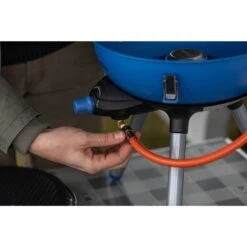 Campingaz Party Grill 400 Caravan Connect Gaskocher, Gasgrill (schwarz/blau, 30mbar, Mit Wohnwagenanschluss, Modell 2023) -Campingaz Campingaz Party Grill 400 Caravan Connect Gaskocher Gasgrill@@1863436 3