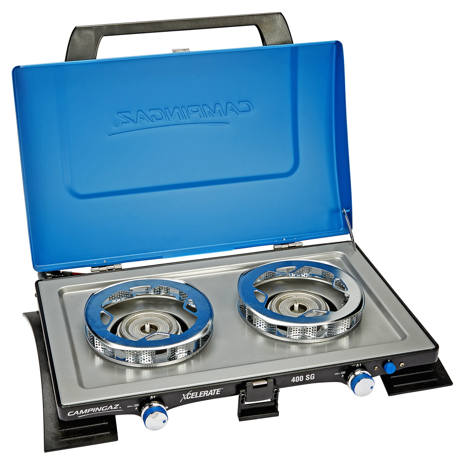 Campingaz Gaskocher Mit Grillplatten 400 SG 1 Campingaz Gaskocher Mit Grillplatten 400 SG